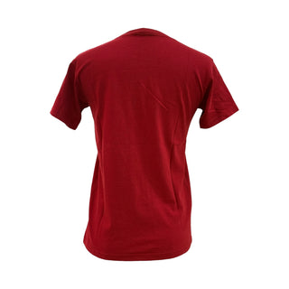 Balenciaga Red BB Laurel Logo T-Shirt Cotton Crew Neck