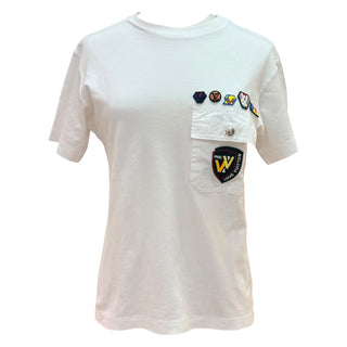 Louis Vuitton Cotton Patched Pocket Detail T-Shirt