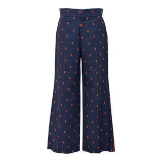 Gucci Navy Ladybird Jacquard Suit Set – Blazer & Trousers