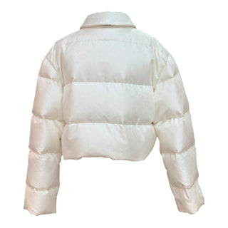 Louis Vuitton Cropped Monogram Puffer Jacket