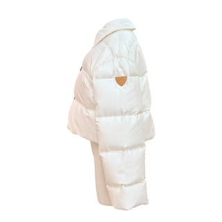 Louis Vuitton Cropped Monogram Puffer Jacket