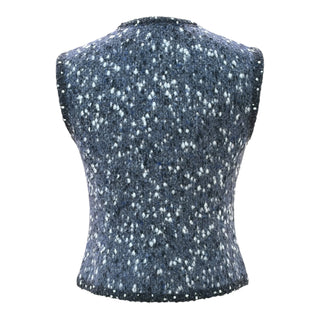 Chanel Speckled Tweed Sleeveless Vest
