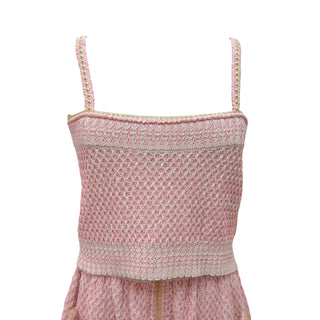 Chanel Pink Silk Knit Co-Ord Set – SS17 Data Center Collection