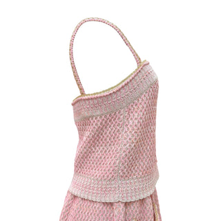 Chanel Pink Silk Knit Co-Ord Set – SS17 Data Center Collection