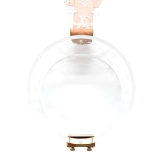 Louis Vuitton Transparent Monogram Resin Cuff Bracelet with Gold S-Lock Hardware