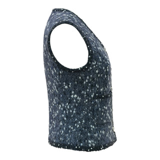 Chanel Speckled Tweed Sleeveless Vest