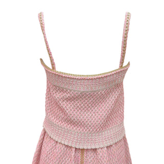 Chanel Pink Silk Knit Co-Ord Set – SS17 Data Center Collection