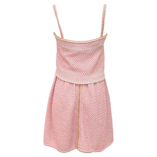 Chanel Pink Silk Knit Co-Ord Set – SS17 Data Center Collection