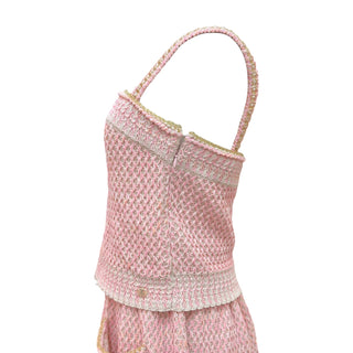 Chanel Pink Silk Knit Co-Ord Set – SS17 Data Center Collection