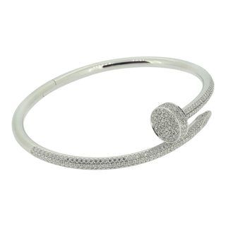 Cartier Juste un Clou White Gold and Diamond Bracelet