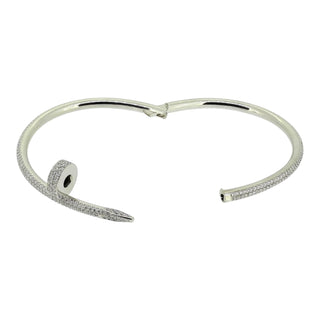 Cartier Juste un Clou White Gold and Diamond Bracelet