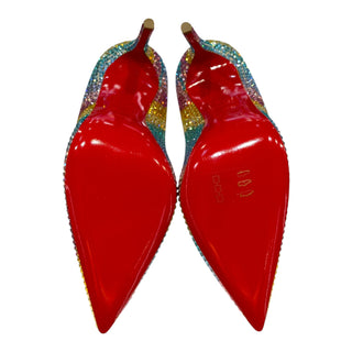 Christian Louboutin So Kate 100 Rainbow Strass Pumps