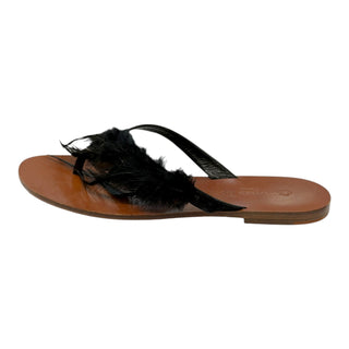 Christian Dior Ethnie Feather Thong Sandals