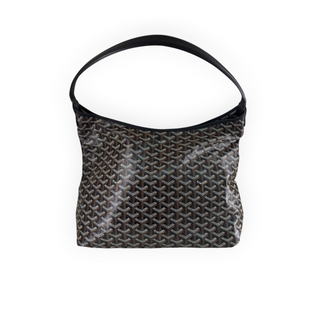 Goyard Black Goyardine Bohème Hobo Bag