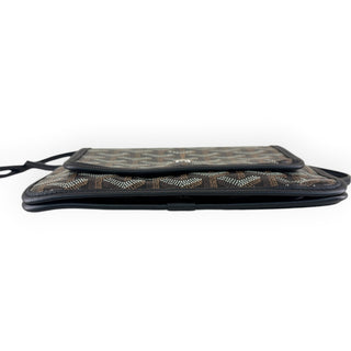 Goyard Black Goyardine Plumet Pouch-Wallet Crossbody Bag