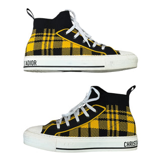 Christian Dior Yellow 'Walk'N'Dior' Cloth Trainers