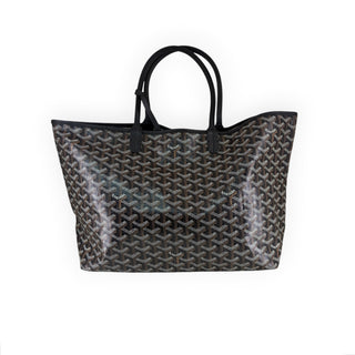 Goyard Black Saint Louis PM Goyardine Tote Bag