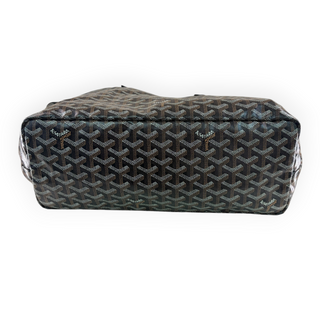 Goyard Black Saint Louis PM Goyardine Tote Bag