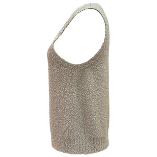 Christian Dior Beige Twinset Blend Bouclé Knit Set