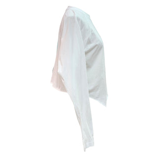 Miu Miu Club White Long Sleeve Logo T-Shirt