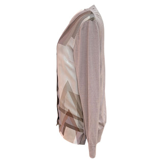 Ralph Lauren  Silk Front Twinset Cardigan & Sleeveless Top Size M