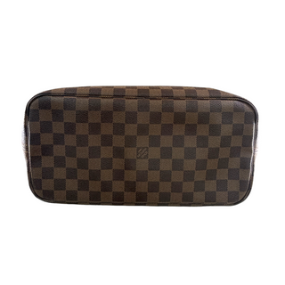 Louis Vuitton Neverfull MM Damier Ebene Tote Bag with Pochette