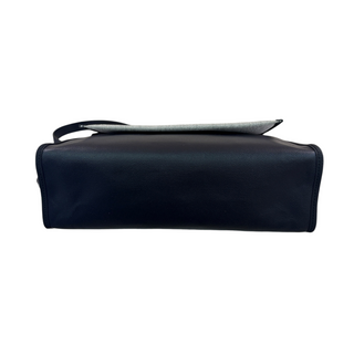 Hermès Herbag Zip 31 Noir Canvas & Hunter Leather Bag