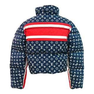 Louis Vuitton Tricolour Monogram Puffer Jacket