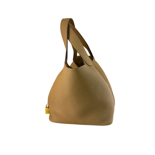 Hermès Dune Picotin Lock 18 Taurillon Clemence Leather Permabrass Hardware