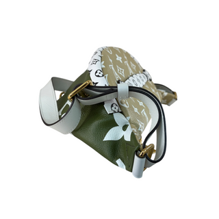 Louis Vuitton Khaki Green & Beige Monogram Giant Bumbag