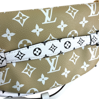 Louis Vuitton Khaki Green & Beige Monogram Giant Bumbag