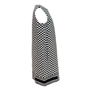 Christian Dior Check Print Blazer & Dress Two-Piece Set