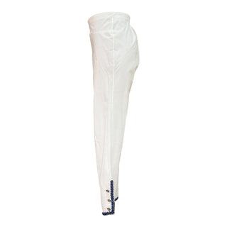 Chanel Cruise White Jacket, T-Shirt & Trousers Three-Piece Set