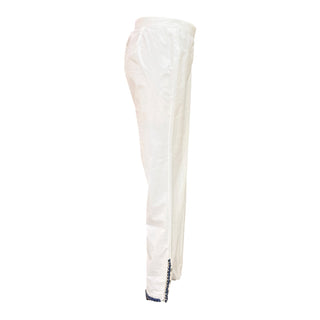 Chanel Cruise White Jacket, T-Shirt & Trousers Three-Piece Set