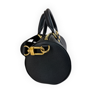Louis Vuitton Black & Beige Bicolour Monogram Empreinte Papillon BB