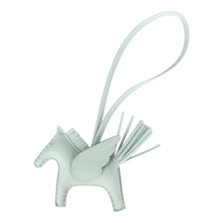 Hermès Pegase Rodeo PM Bag Charm Vert Peppermint Milo Lambskin