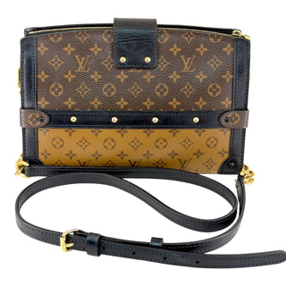 Louis Vuitton Petite Malle Souple Monogram Reverse Crossbody Bag