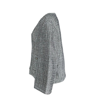 Chanel Textured Tweed Cropped Jacket