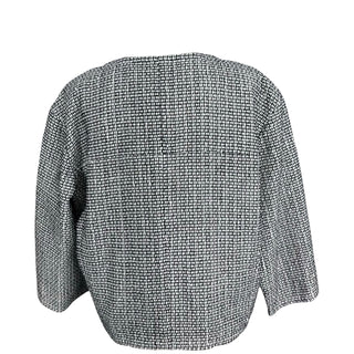 Chanel Textured Tweed Cropped Jacket