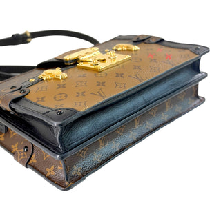 Louis Vuitton Petite Malle Souple Monogram Reverse Crossbody Bag