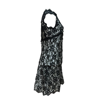 Chanel Resort 2014 Black Floral Lace Top & Shorts Set