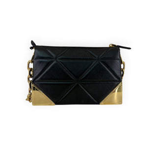 Prada Black Quilted Nappa Leather Chain Shoulder Bag
