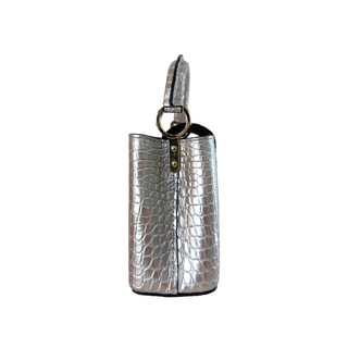 Louis Vuitton Iridescent Crocodilien Brillant Capucines Mini Bag