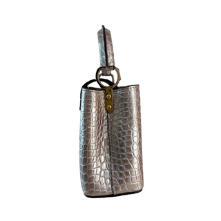 Louis Vuitton Iridescent Crocodilien Brillant Capucines Mini Bag