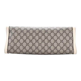 Gucci Beige/Ebony GG Supreme Padlock Medium Shoulder Bag