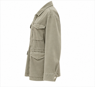 Brunello Cucinelli Men's Beige Utility Jacket