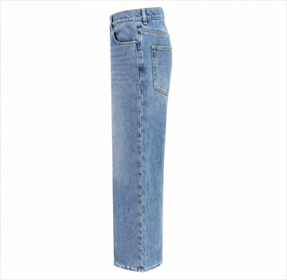 Prada Light Blue Wide-Leg Jeans IT 32