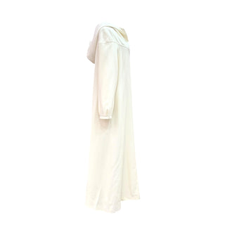 Christian Dior Ivory Hooded Maxi Dress