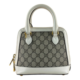 Gucci GG Supreme Horsebit Mini Top Handle Bag