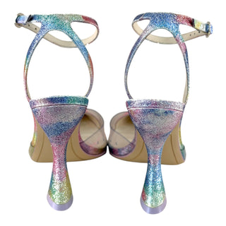 Sophia Webster Chiara Rainbow Glitter Heart Pumps